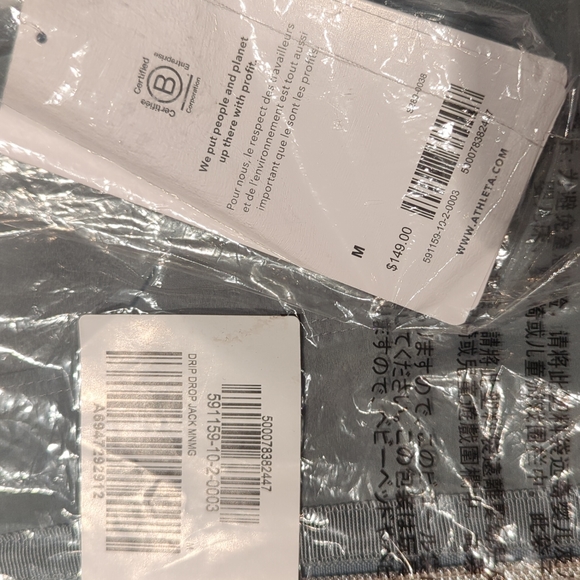 Athleta Drip Drop jacket in minimalistic gray - Picture 4 of 4